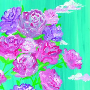 Peonies Card