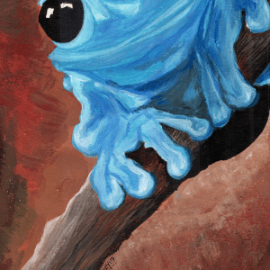 Tree Frog Bookmark